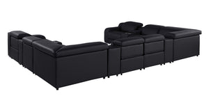 1116 - 12-Piece U-Shaped Sectional Sofa In With 4 Power Recliners & Power Headrests