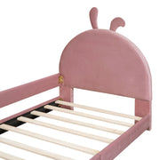 Upholstered Daybed With Rabbit Ear Shaped Headboard - R&R Furniture Gallery (Fountain Valley, CA)