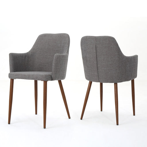 Elegant Dining Chair With Contoured Support - R&R Furniture Gallery (Fountain Valley, CA)