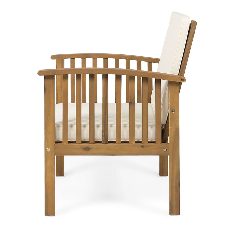 Casa - Acacia Club Chair Coastal Classic Outdoor Seating, Waterproof Fabric - R&R Furniture Gallery (Fountain Valley, CA)