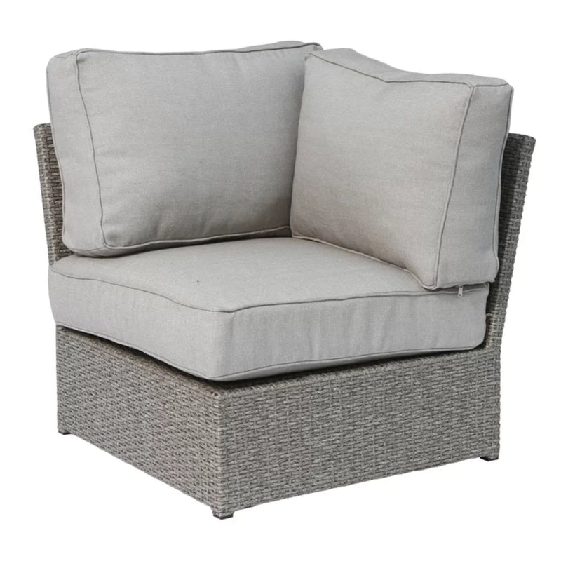 Shick - Corner Wedge Patio Chair With Cushions - R&R Furniture Gallery (Fountain Valley, CA)