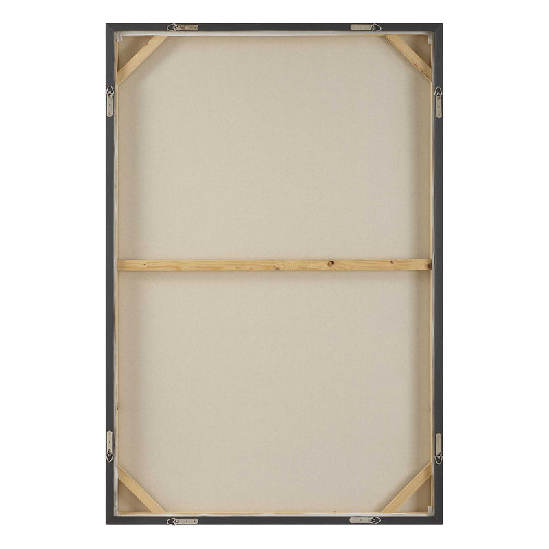 Folding - Time Framed Abstract Art - Black / Brown / Gray / White