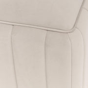 Signature Beds & Benches - Amaryllis Velvet Accent Bench - Taupe / Chrome - R&R Furniture Gallery (Fountain Valley, CA)