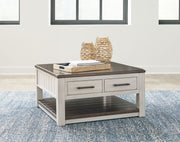 Darborn - Lift Top Cocktail Table - Gray / Brown - R&R Furniture Gallery (Fountain Valley, CA)