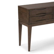 Harper - Hallway Console Table - Walnut Brown - R&R Furniture Gallery (Fountain Valley, CA)