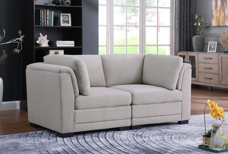 Kristin - Loveseat - Light Gray - R&R Furniture Gallery (Fountain Valley, CA)