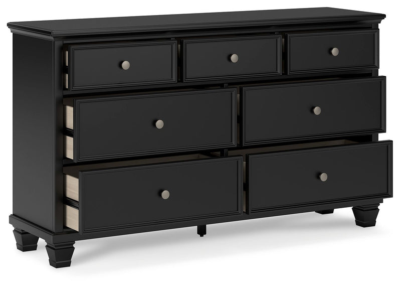 Lanolee - Dresser - Black - R&R Furniture Gallery (Fountain Valley, CA)