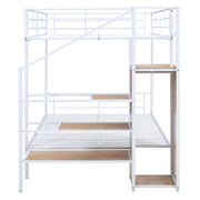 Bunk Bed With Lateral Storage Ladder And Wardrobe - R&R Furniture Gallery (Fountain Valley, CA)