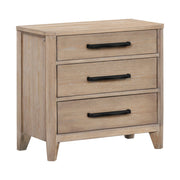 Breckenridge - 3 Drawer Nightstand With USB/C Port - Brown - R&R Furniture Gallery (Fountain Valley, CA)