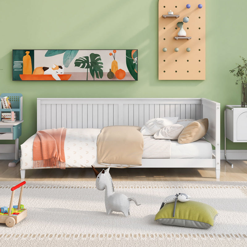 Modern DreamHaus daybed sofa bed with sleek design, featuring a plush upholstered surface and sturdy wooden frame.