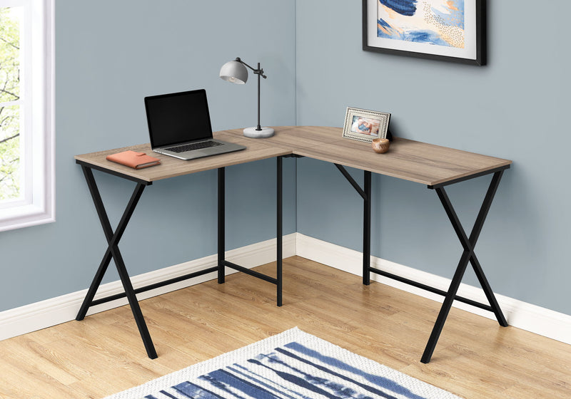 Computer Desk, Home Office, Corner, L Shape, Laptop, Contemporary / Modern - R&R Furniture Gallery (Fountain Valley, CA)