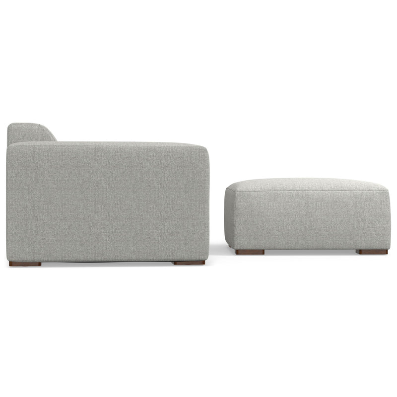 Rex - Handcrafted Sectional Sofa And Ottoman - R&R Furniture Gallery (Fountain Valley, CA)