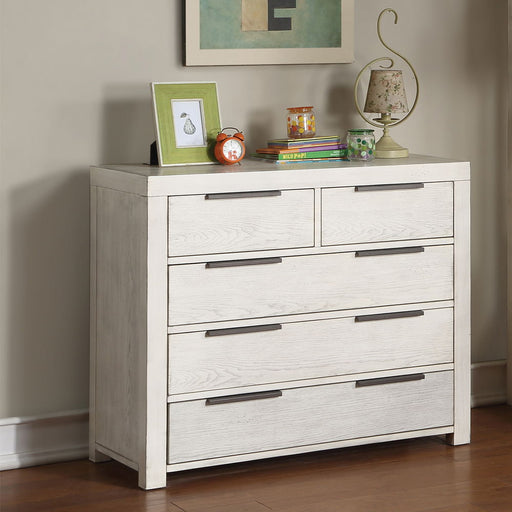 Celerina - Chest - Weathered White - R&R Furniture Gallery (Fountain Valley, CA)