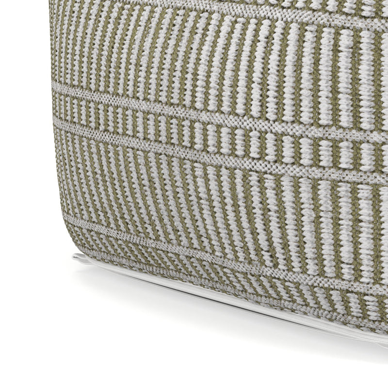 Safford - Square Outdoor / Indoor Pouf - R&R Furniture Gallery (Fountain Valley, CA)