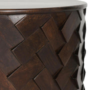 Shira - Mango Wood 24" Round Table - R&R Furniture Gallery (Fountain Valley, CA)