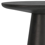 Gloria - Cast Aluminum Side Table - Black - R&R Furniture Gallery (Fountain Valley, CA)
