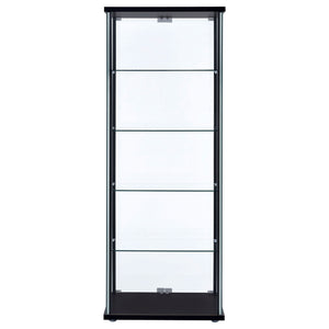 Hyacinth - 4 Shelf Curio Cabinet