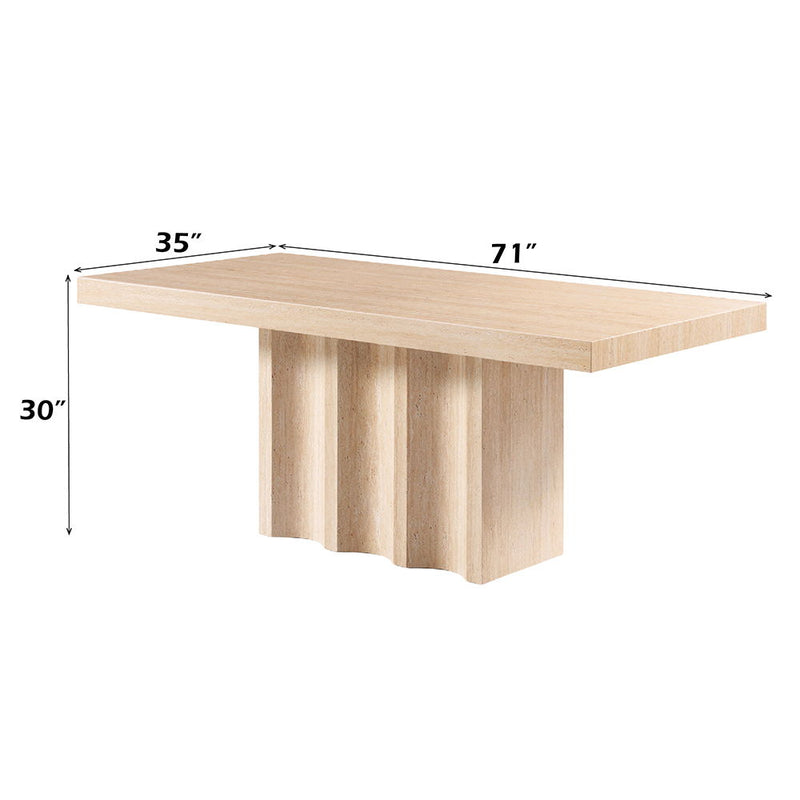 Inca - Dining Table - Beige - R&R Furniture Gallery (Fountain Valley, CA)