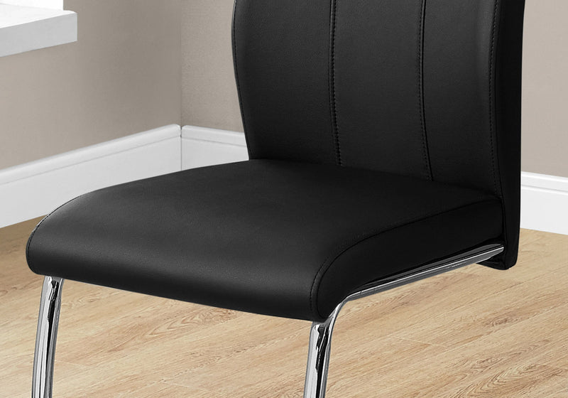 Dining Chair, Side Upholstered For Dining Room, Contemporary & Modern (Set of 2) - R&R Furniture Gallery (Fountain Valley, CA)