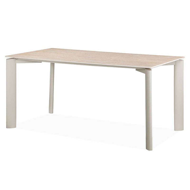 Ingram - Dining Table - Sintered Stone & Light Gray - R&R Furniture Gallery (Fountain Valley, CA)