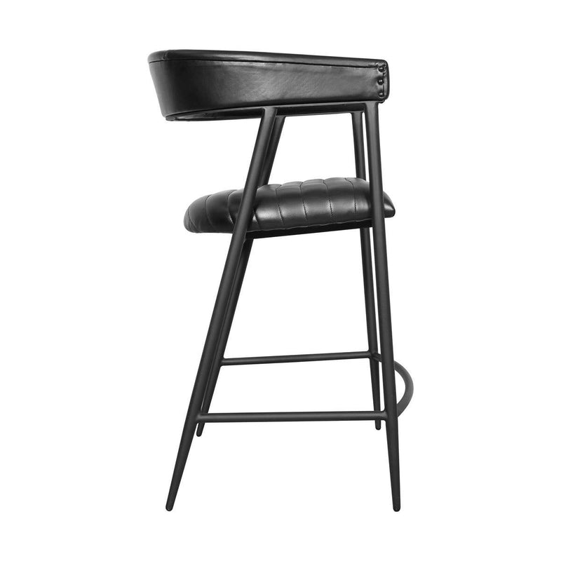 Preston - Counter Stool - Midnight Raven - R&R Furniture Gallery (Fountain Valley, CA)