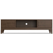 Harper - Low TV Media Stand - Walnut Brown - R&R Furniture Gallery (Fountain Valley, CA)
