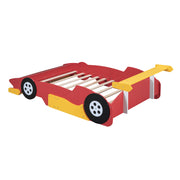 Race Car-Shaped Platform Bed With Wheels - R&R Furniture Gallery (Fountain Valley, CA)