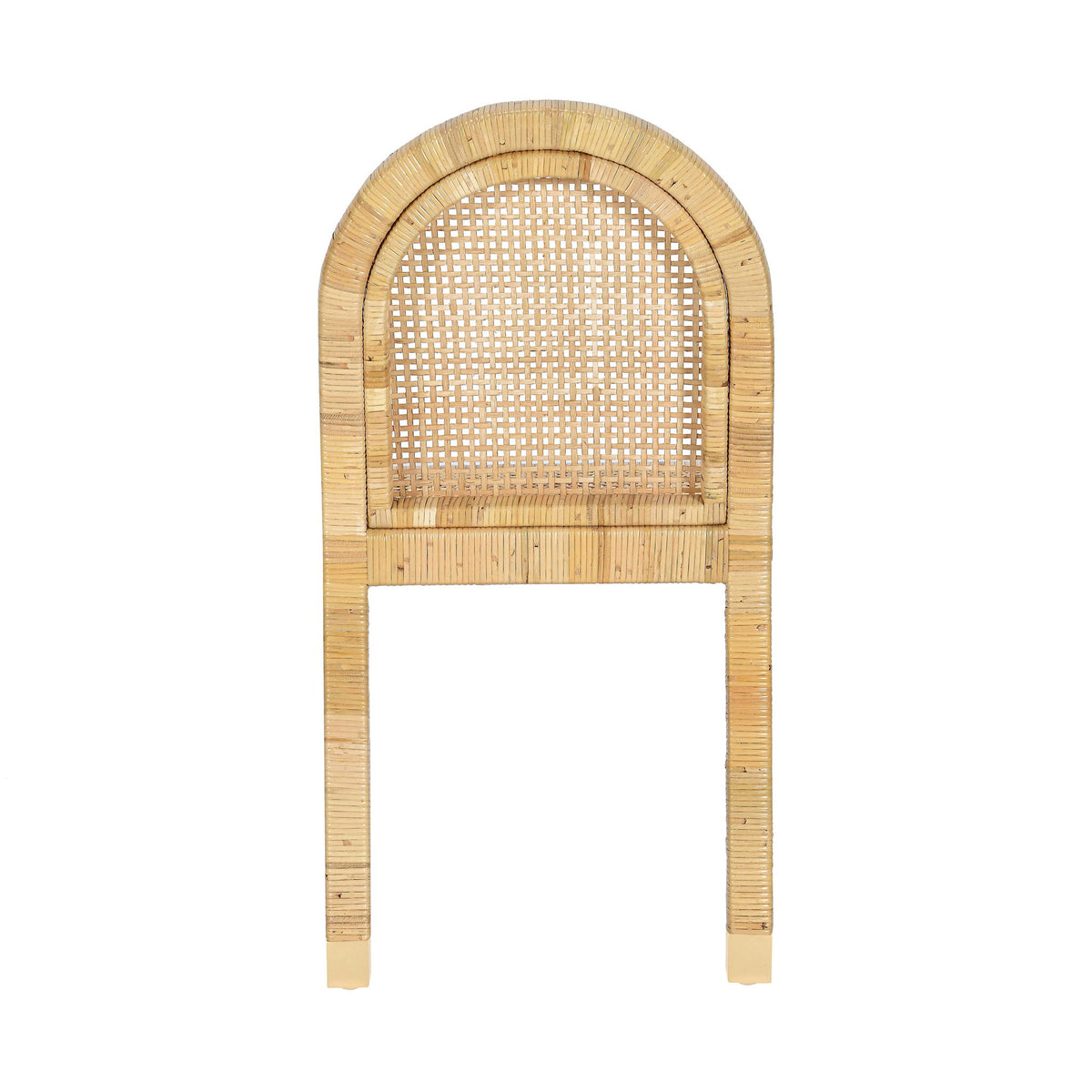 Amara - Arched Dining Chair - Cream - R&R Furniture Gallery (Fountain Valley, CA)