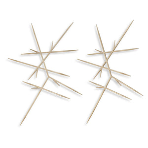 Fireworks - Silver Wall Decor (Set of 2)