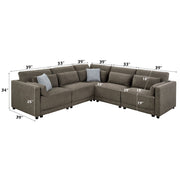 Rylie - Modular Chair With Pillows - R&R Furniture Gallery (Fountain Valley, CA)