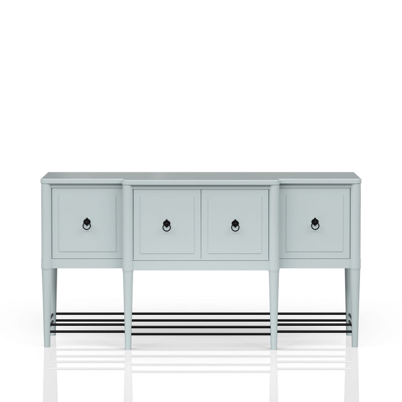 Breakfront Sideboard - Light Blue - R&R Furniture Gallery (Fountain Valley, CA)
