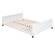 Full Over Full Bunk Bed With Desk - R&R Furniture Gallery (Fountain Valley, CA)