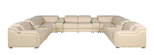 1116 - 12-Piece U-Shaped Sectional Sofa In With 4 Power Recliners & Power Headrests