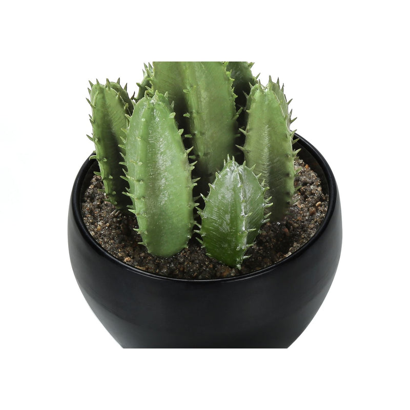 Set of 3 artificial succulent plants from 8th Street, featuring realistic green succulents in decorative pots for home decor.