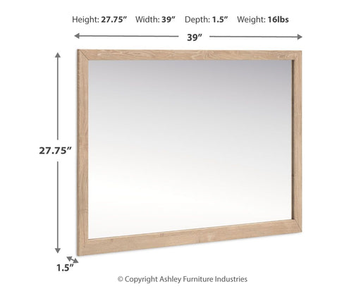 Cielden - Bedroom Mirror - Tan - R&R Furniture Gallery (Fountain Valley, CA)