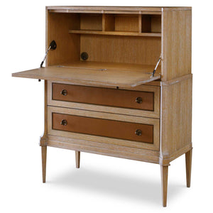 Hide Away - Secretary Desk - Brown / Woodtone