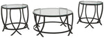 Tarrin - Occasional Table Set (Set of 3) - Black - R&R Furniture Gallery (Fountain Valley, CA)