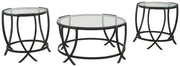 Tarrin - Occasional Table Set (Set of 3) - Black - R&R Furniture Gallery (Fountain Valley, CA)