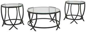 Tarrin - Occasional Table Set (Set of 3) - Black - R&R Furniture Gallery (Fountain Valley, CA)