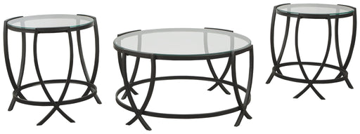 Tarrin - Occasional Table Set (Set of 3) - Black - R&R Furniture Gallery (Fountain Valley, CA)