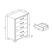 Omoda - Chest - White - R&R Furniture Gallery (Fountain Valley, CA)