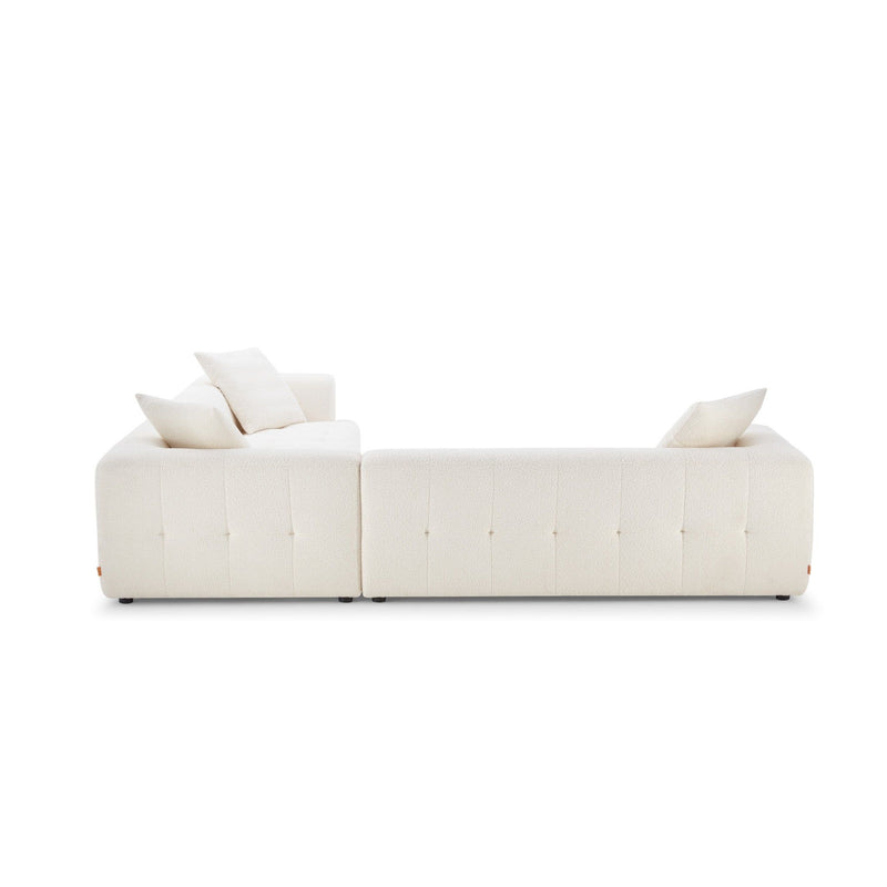 Kaynes - Elegant Upholstery Corner Sofa - R&R Furniture Gallery (Fountain Valley, CA)
