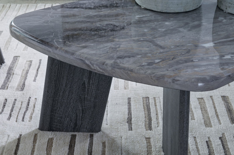 Bluebond - Occasional Table Set (Set of 3) - Gray - R&R Furniture Gallery (Fountain Valley, CA)