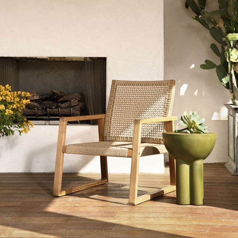Fay - Outdoor Occasional Chair - Natural