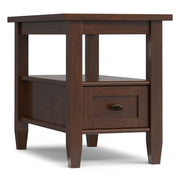 Warm Shaker - Narrow Side Table - Brown - R&R Furniture Gallery (Fountain Valley, CA)