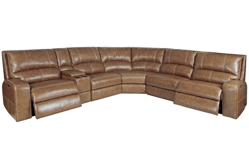 Swift - Power Reclining Sectional - R&R Furniture Gallery (Fountain Valley, CA)