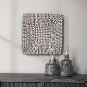 Uttermost Portside wood wall panel decor showing textured, warm-toned wooden panels for interior wall decoration