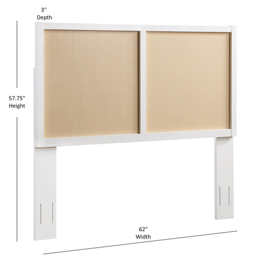 Barkley - Cane Headboard With Adjustable Height - R&R Furniture Gallery (Fountain Valley, CA)