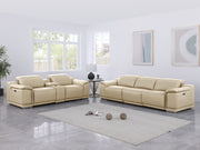 9762 - 6-Piece Modular Power Reclining Sofa And Console Loveseat Set With 5 Power Recliners In - R&R Furniture Gallery (Fountain Valley, CA)