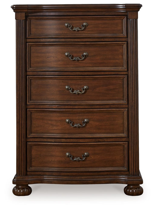Lavinton - Five Drawer Chest - Brown - R&R Furniture Gallery (Fountain Valley, CA)